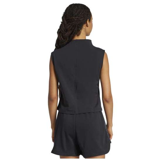 Adidas Γυναικεία αμάνικη μπλούζα Essentials Slim High-Neck Tank Top Adidas Γυναικεία αμάνικη μπλούζα Essentials Slim High-Neck Tank Top